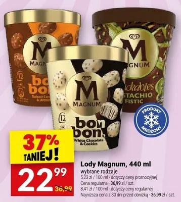 Lody Magnum Algida promocja w Twój Market