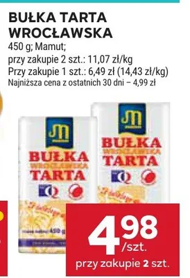 Bułka Tarta Wrocławska promocja w Stokrotka