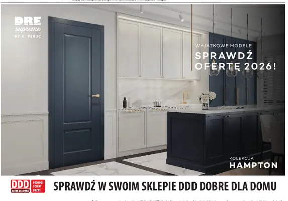 Skrzydło drzwiowe Hampton promocja w Dobre Dla Domu