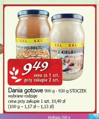 Dania gotowe Stoczek Żurek z kiełbasą promocja w CEZAR Delikatesy