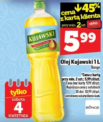 Olej promocja w TOPAZ