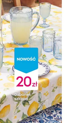 Dzbanek szklany promocja w Pepco