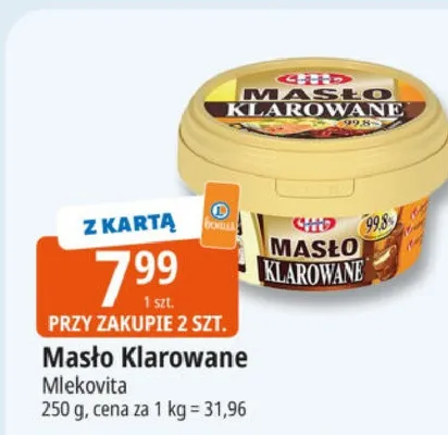 Masło Klarowane promocja w Leclerc