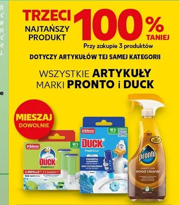 Krążki żelowe do WC Duck Fresh Discs Lime promocja w Kaufland