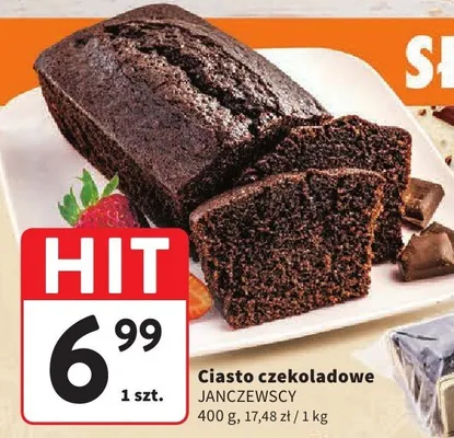Ciasto czekoladowe Janczewscy promocja w Intermarche