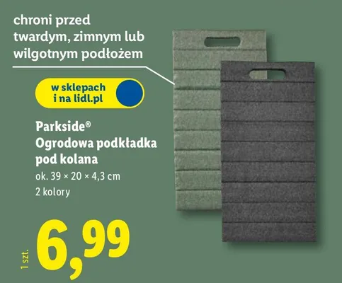 Ogrodowa podkładka pod kolana promocja w Lidl