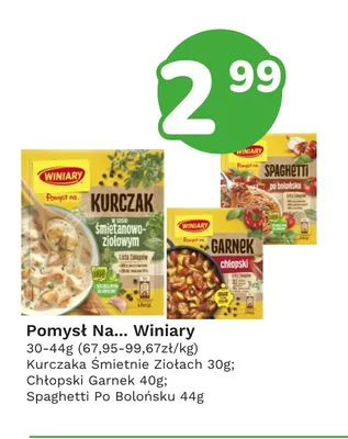 Pomysł na... Spaghetti po bolońsku Winiary promocja w Limonka