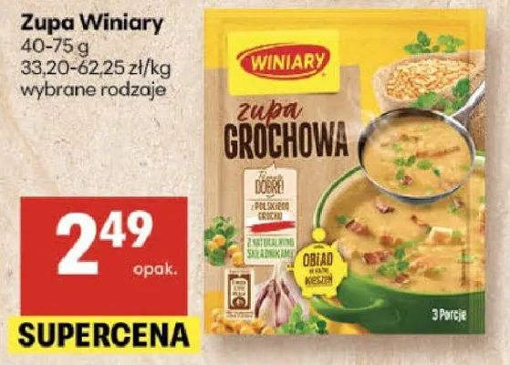 Zupa grochowa promocja w Delikatesy Centrum
