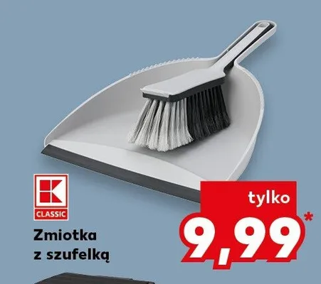 Zmiotka z szufelką promocja w Kaufland