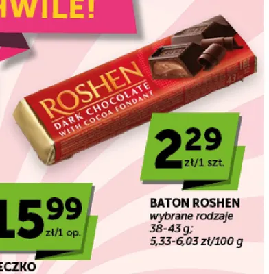 Baton Roshen promocja w Groszek