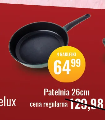 Patelnia 26 cm HomeDelux promocja w Gram Market
