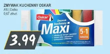 Zmywak kuchenny Oskar Maxi promocja w Słoneczko