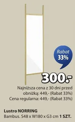 Lustro NORRING promocja w Jysk