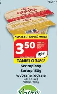 Ser topiony Sertop promocja w Delfin