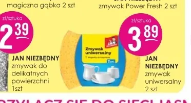 Zmywak uniwersalny Jan Niezbędny 2-pak promocja w Drogerie Jasmin