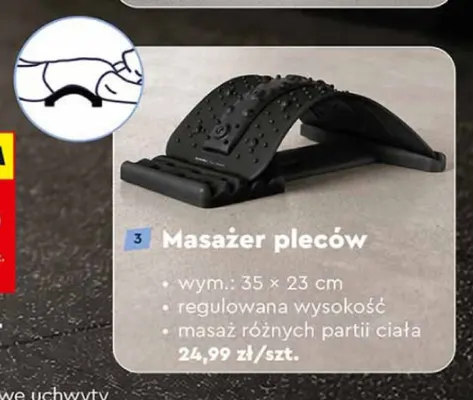 Masażer pleców Biedronka promocja w Biedronka