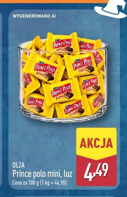 Prince Polo mini luz promocja w Aldi