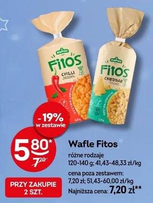 Wafle chilli, cheddar promocja w Żabka