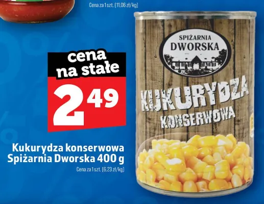 Kukurydza konserwowa Spiżarnia Dworska promocja w TOPAZ