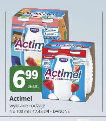Napój jogurtowy Actimel 4-pak 100 ml promocja w Marketvita