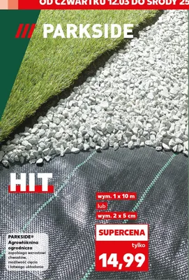 Agrowłóknina ogrodnicza promocja w Kaufland
