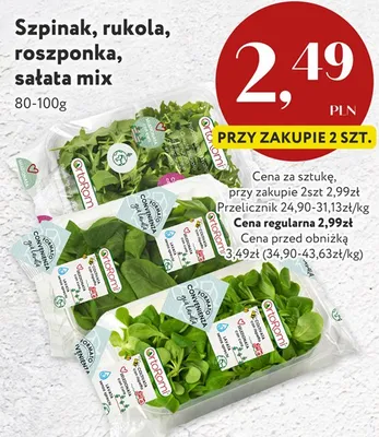 Rukola promocja w Market Point