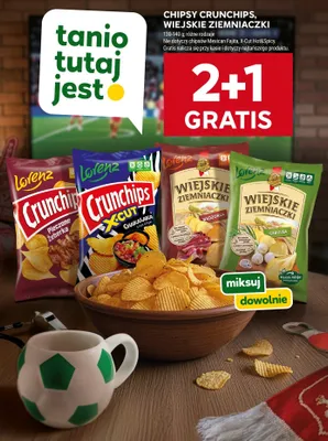 Chipsy Wiejskie Ziemniaczki Wędzonka promocja w Stokrotka