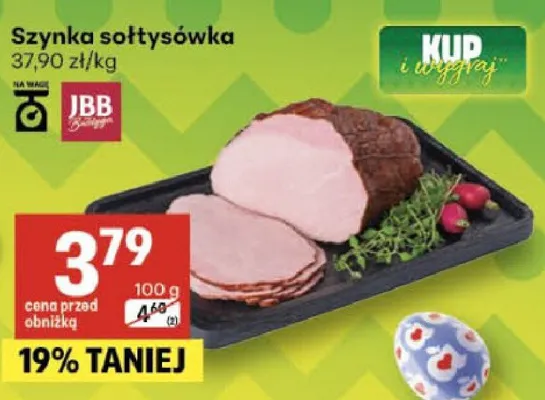 Szynka sołtysówka promocja w Delikatesy Centrum
