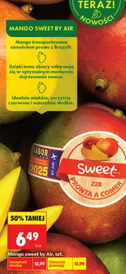 Mango sweet by Air promocja w Biedronka