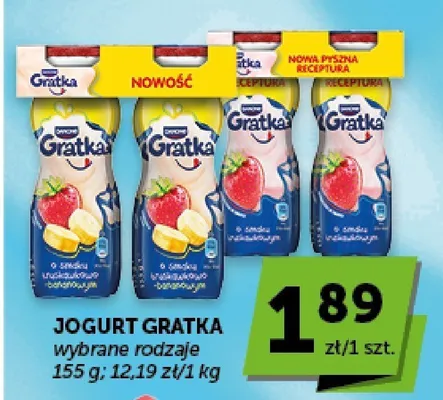 Jogurt Gratka Danone promocja w ABC