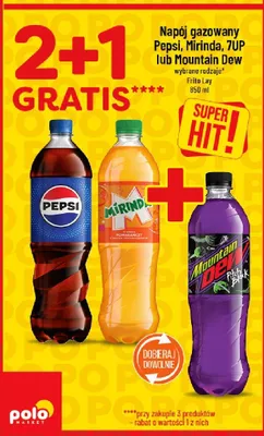 Napój gazowany Mountain Dew promocja w POLOmarket
