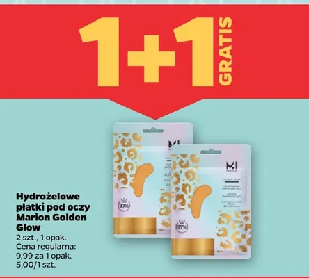 Hydrożelowe płatki pod oczy promocja w Netto