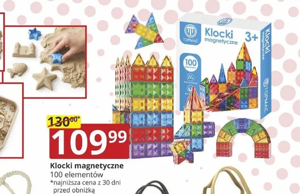 Klocki magnetyczne Topmac 100-pak promocja w Prymus AGD