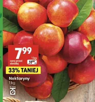 Nektaryny promocja w Delikatesy Centrum