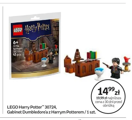 Klocki LEGO Harry Potter 30724 Gabinet Dumbledore'a z Harrym Potterem promocja w Empik