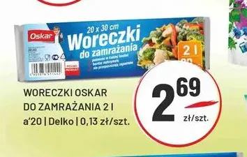 Woreczki do zamrażania 2 l Oskar promocja w Sedal