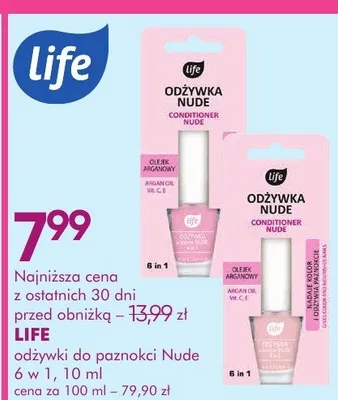 Odżywka do paznokci Nude 6 w 1 promocja w Super-Pharm