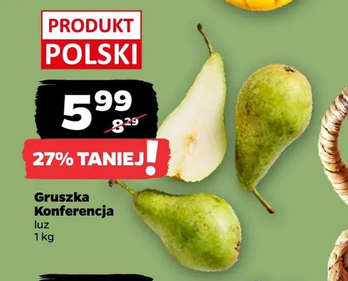 Gruszki Konferencja promocja w Netto