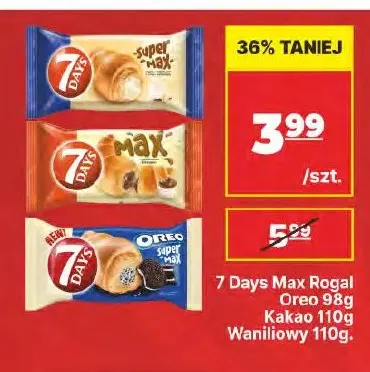 Rogal 7 Days Max kakao promocja w API Market