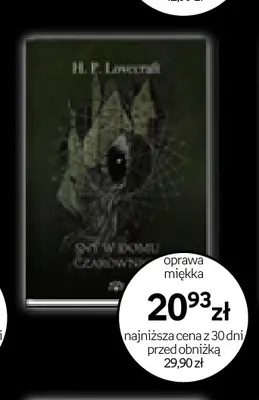 Książka Sny w domu czarownicy H.P. Lovecraft promocja w Empik