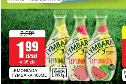 Lemoniada Tymbark Malina promocja w Bingo
