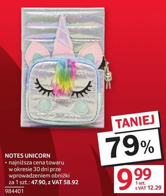Notes UNICORN promocja w Selgros