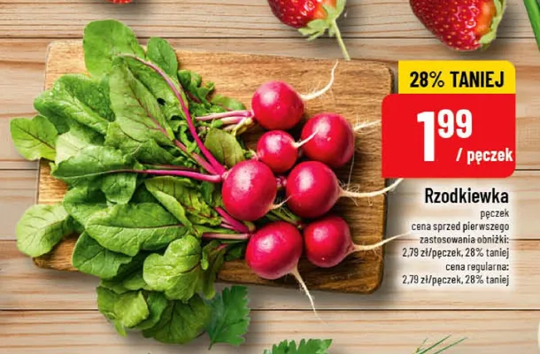 Rzodkiewka promocja w POLOmarket