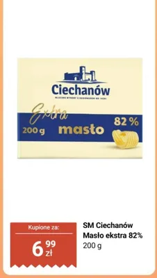 Masło ekstra 82% promocja w Dino