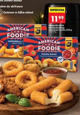 Mozarella Stick American Foodie promocja w Biedronka