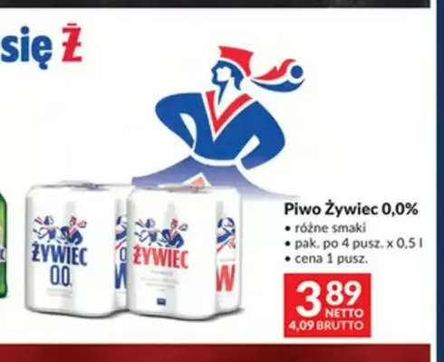 Piwo bezalkoholowe Żywiec promocja w Makro