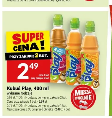 Napój Kubuś Play promocja w Twój Market