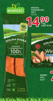 Kiełbasa podwawelska Dolina Dobra promocja w Selgros