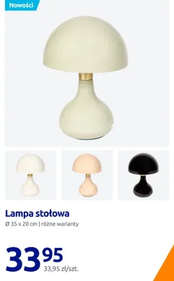 Lampa stołowa promocja w Action