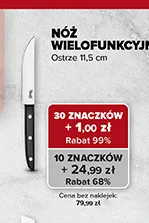 Nóż wielofunkcyjny ostrze 11,5 cm Consigli promocja w Intermarche